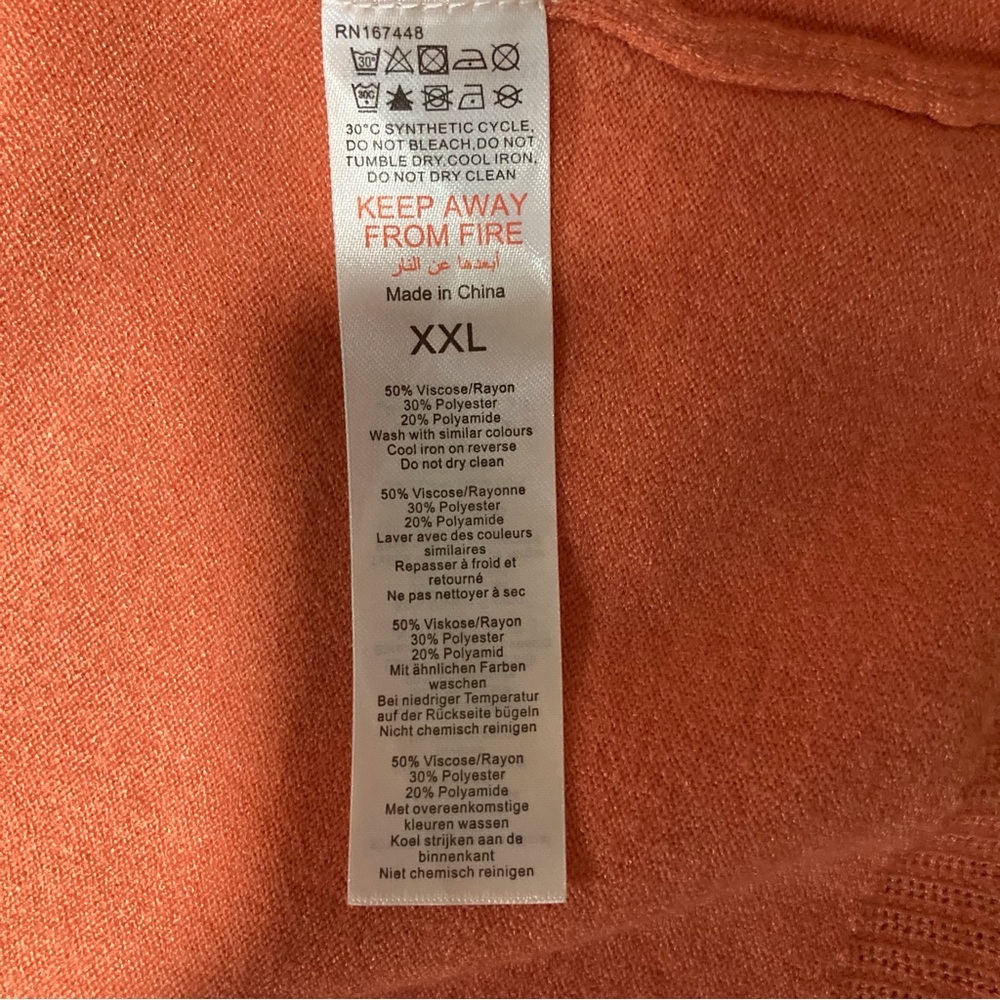 PrettyLittleThing Maxi Rust Knit Tube Skirt | 38” Waist to Hem - Picture 7 of 10